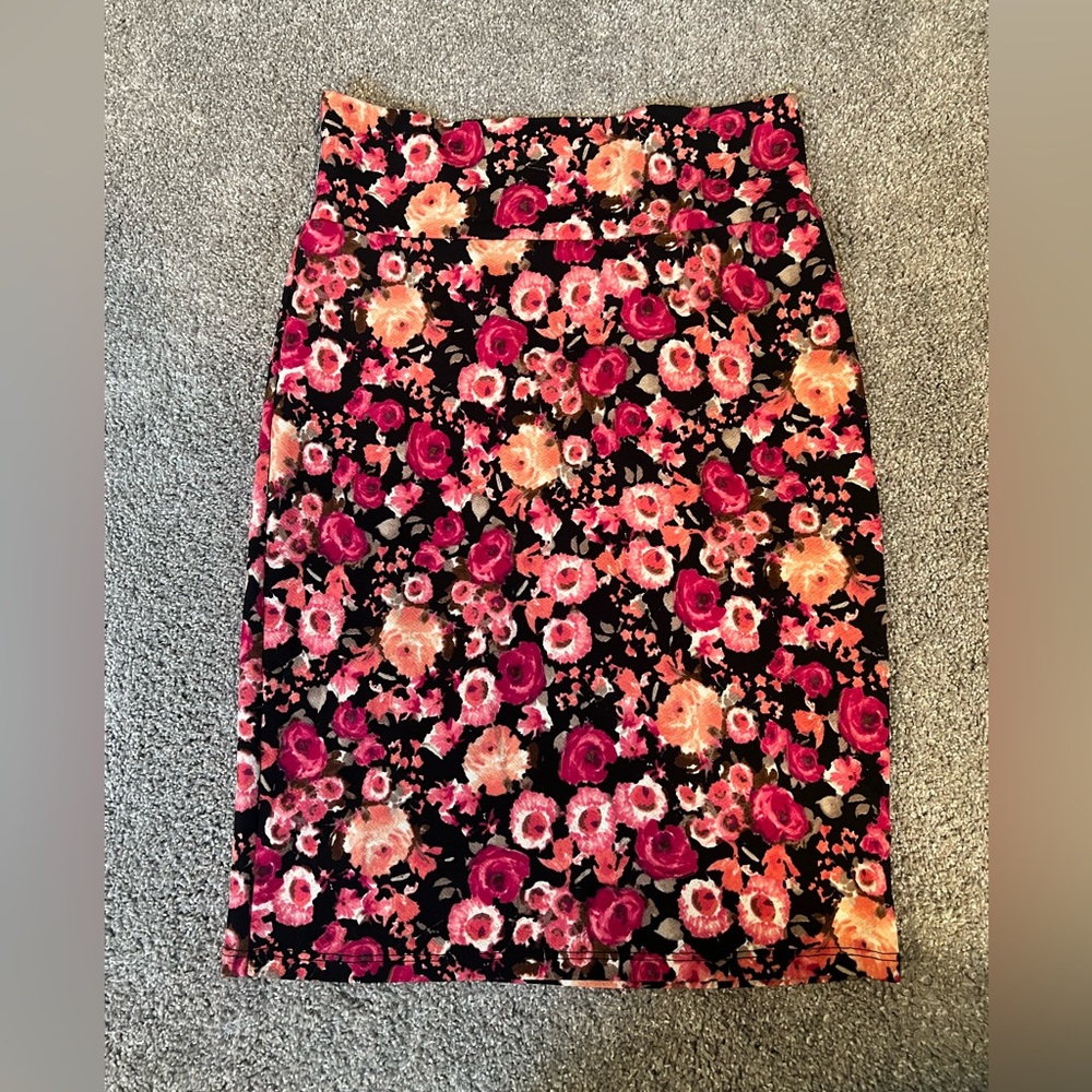 Lularoe floral short skirt